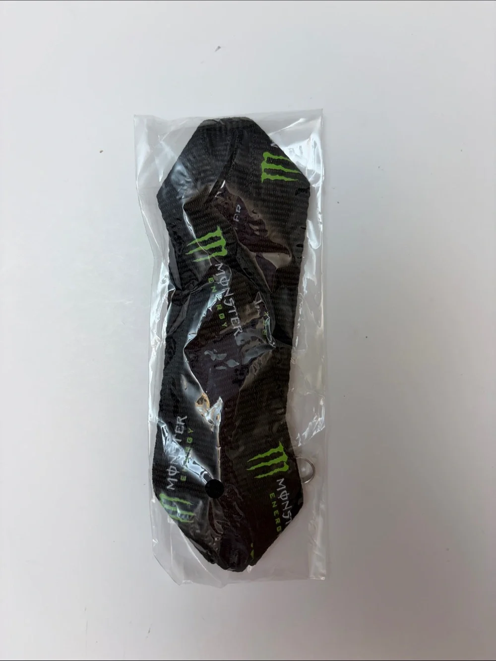 Monster Energy Lanyard Keychain Neck Strap ID Badge Holder Black Green Logo New